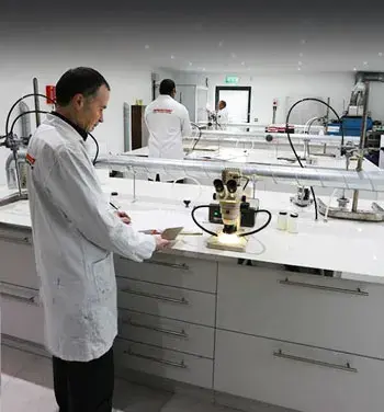 Coatings research lab
