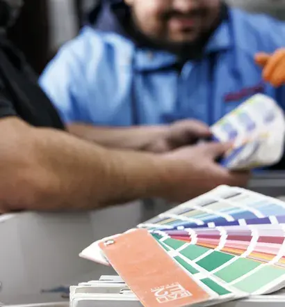 Paint colour matching experts