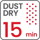 Dust Dry 15 minutes