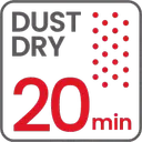Dust Dry 20 minutes