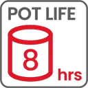 Pot Life 8 hours